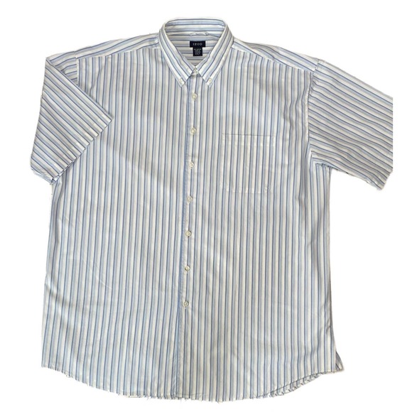 Izod Men’s Big & Tall Striped Shirt 2XLT - Picture 1 of 5